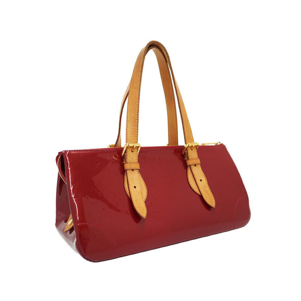 Louis Vuitton Avenue Vernis Shoulder Monogram Bag Rosewood